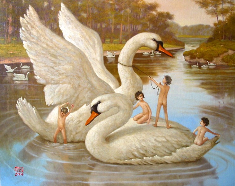 schwan, cigno, cigni